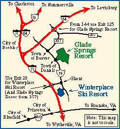 Winterplace map